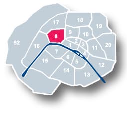 Paris VIII - rue de Monceau