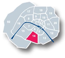 Paris XIV - villa Brune