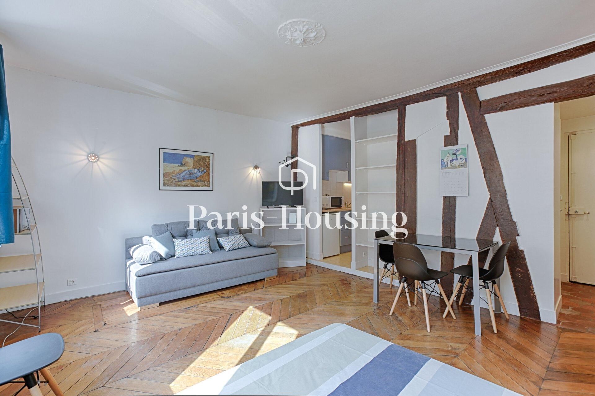 Studio for rent furnished, Paris 1er, 1 room, 27m2 - Ref: 140116 - Paris-housing - Image 4