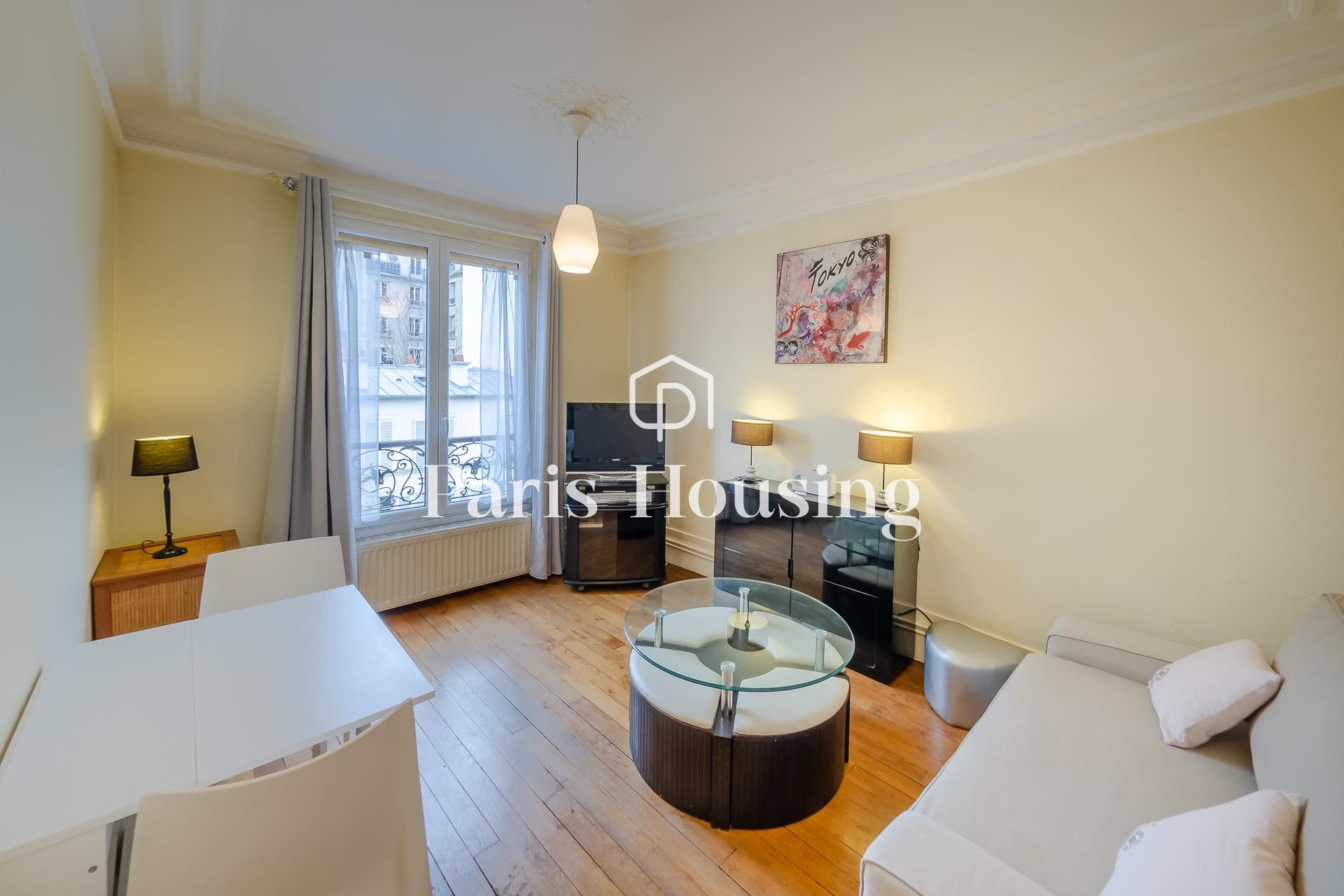 Location appartement meublé, Paris 17ème, 2 pièces, 30m2 - Ref: 140425 - Paris-housing - Image 2