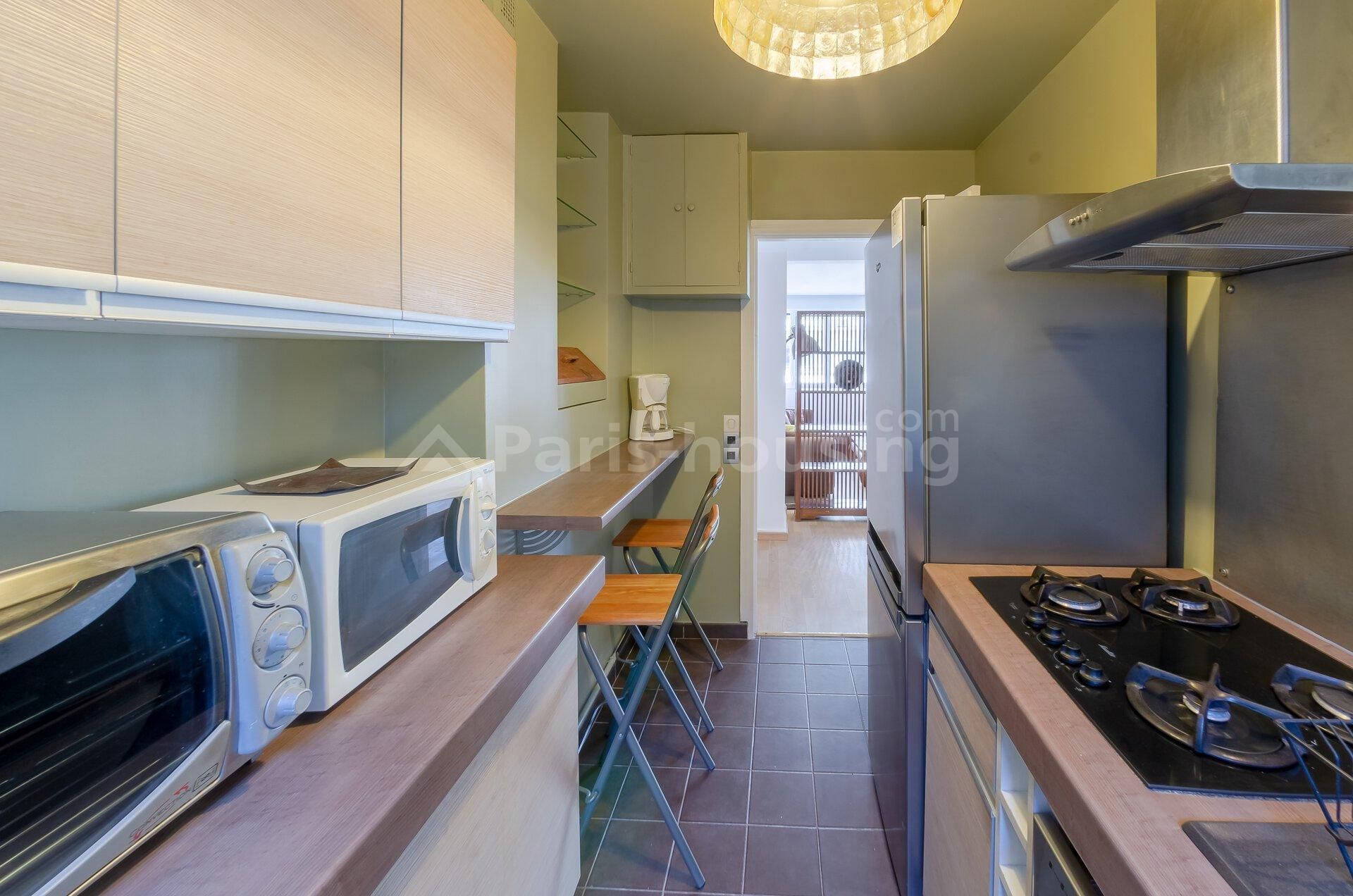 Apartment for rent furnished, Paris 15ème, 2 bedrooms, 73m2 - Ref: 140593 - Paris-housing - Image 5