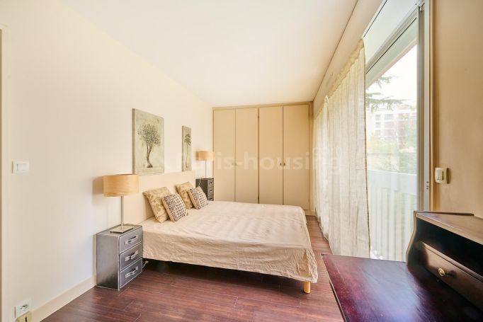 Type: Apartment for rent status: furnished, Paris 15ème, 1 bedroom, 45.36 m² living area
