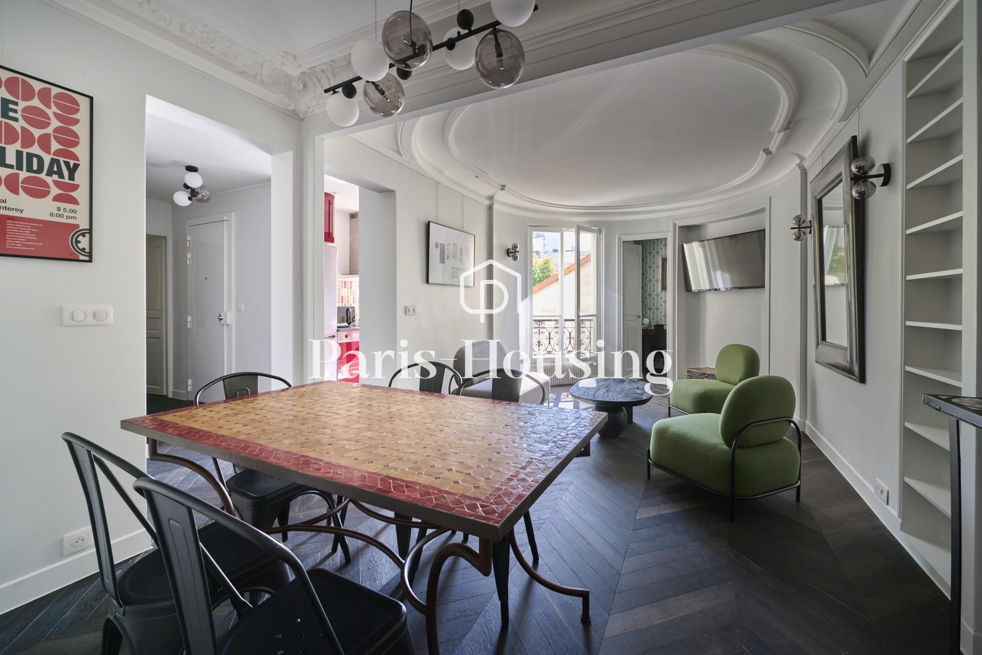 Apartment for rent furnished, Paris 5ème, 3 bedrooms, 77m2 - Ref: 140726 - Paris-housing - Image 3