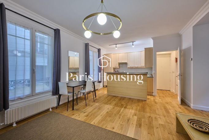 Type: Apartment for rent status: furnished, Paris 16ème, 1 bedroom, 46.58 m² living area