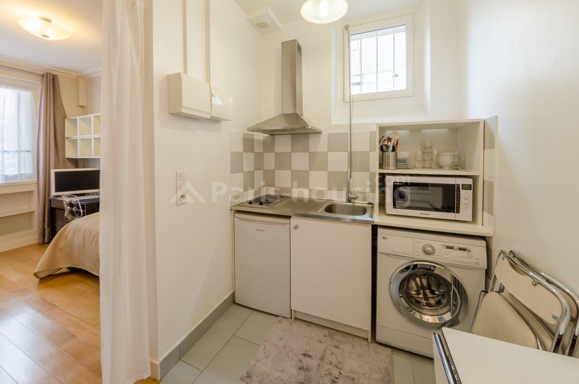 Location studio meublé, Paris 16ème, 1 pièce, 16m2 - Ref: 140916 - Paris-housing - Image 3