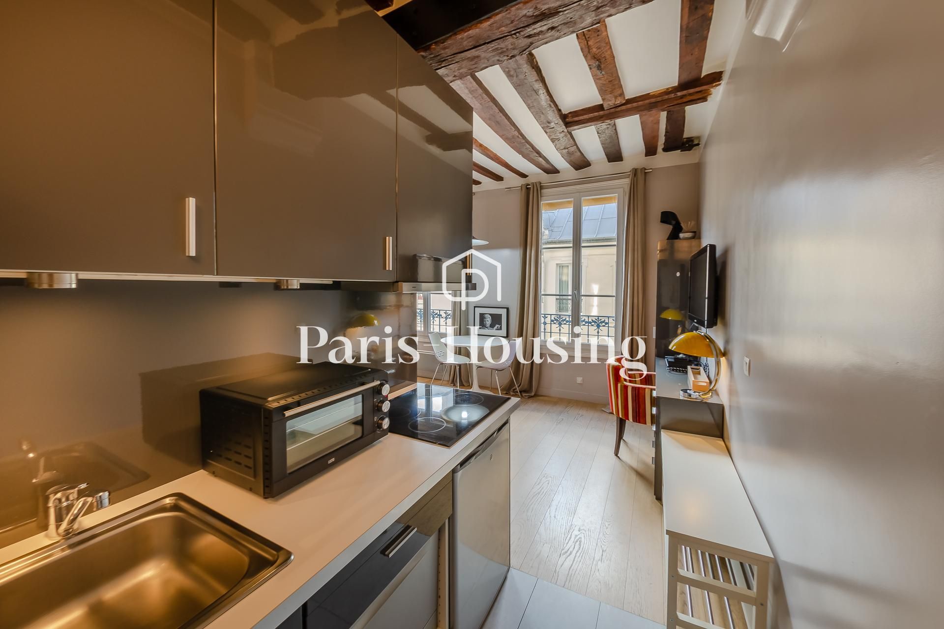 Location appartement meublé, Paris 3ème, 2 pièces, 27.92m2 - Ref: 141055 - Paris-housing - Image 4