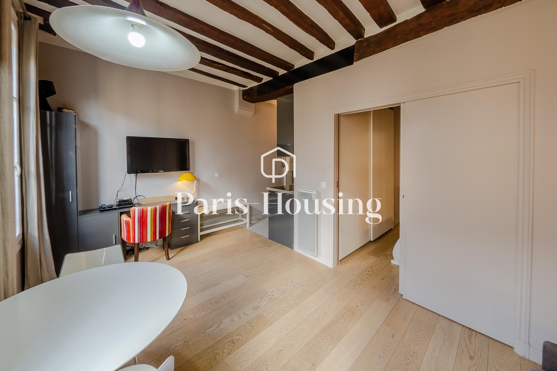 Location appartement meublé, Paris 3ème, 2 pièces, 27.92m2 - Ref: 141055 - Paris-housing - Image 5