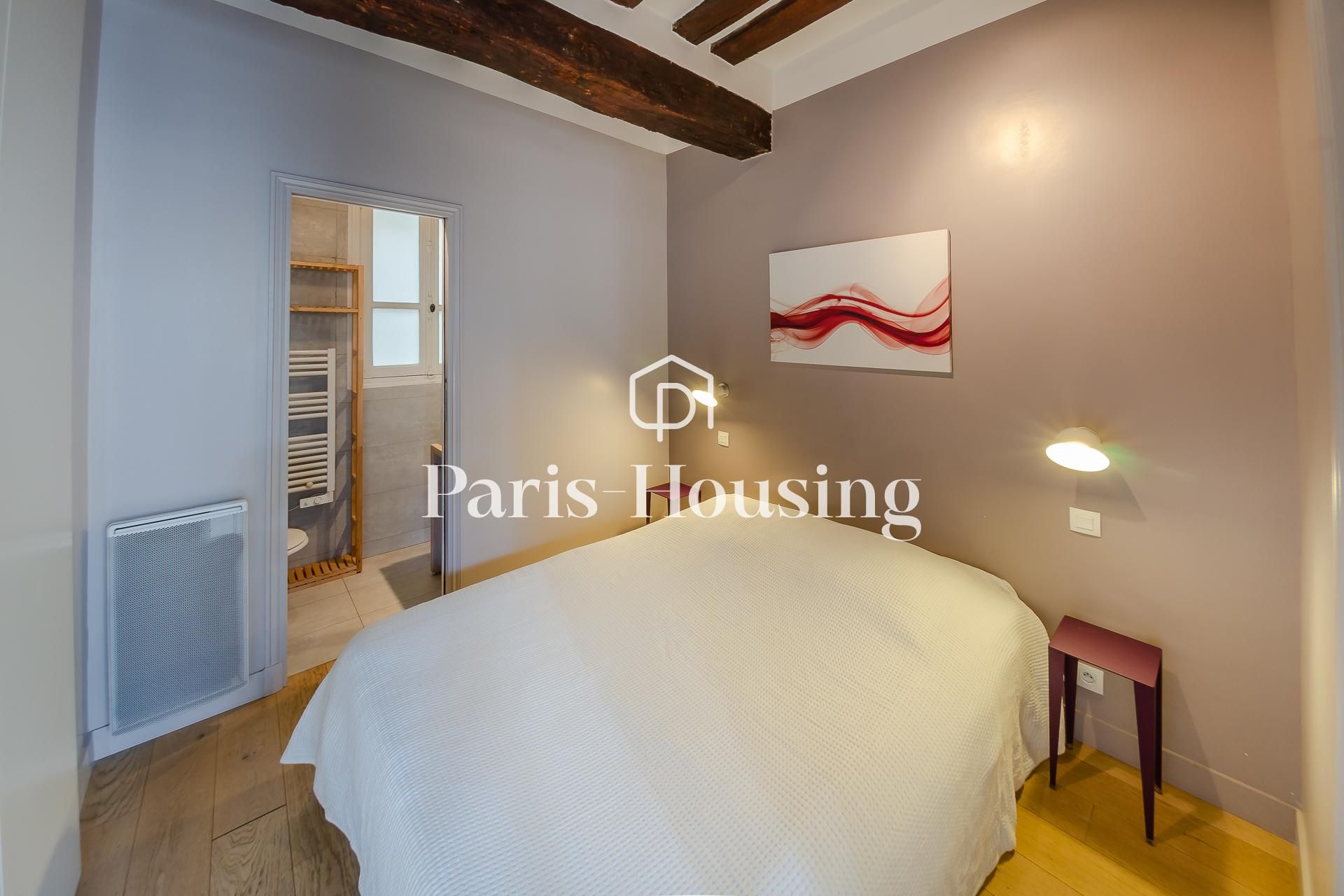 Location appartement meublé, Paris 3ème, 2 pièces, 27.92m2 - Ref: 141055 - Paris-housing - Image 8