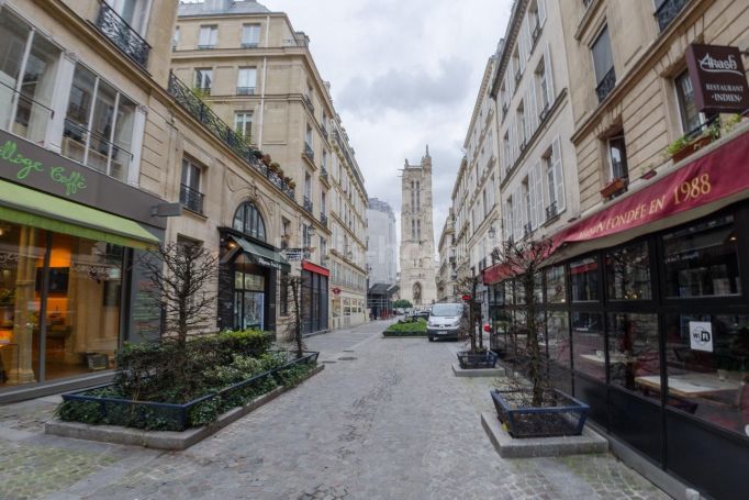 Rue Nicolas Flamel - Paris 4ème Hôtel-de-Ville - Saint - Merri