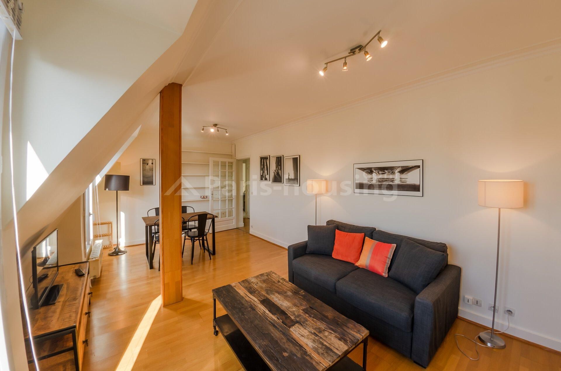 Location appartement meublé, Paris 16ème, 2 pièces, 45m2 - Ref: 141080 - Paris-housing - Image 1