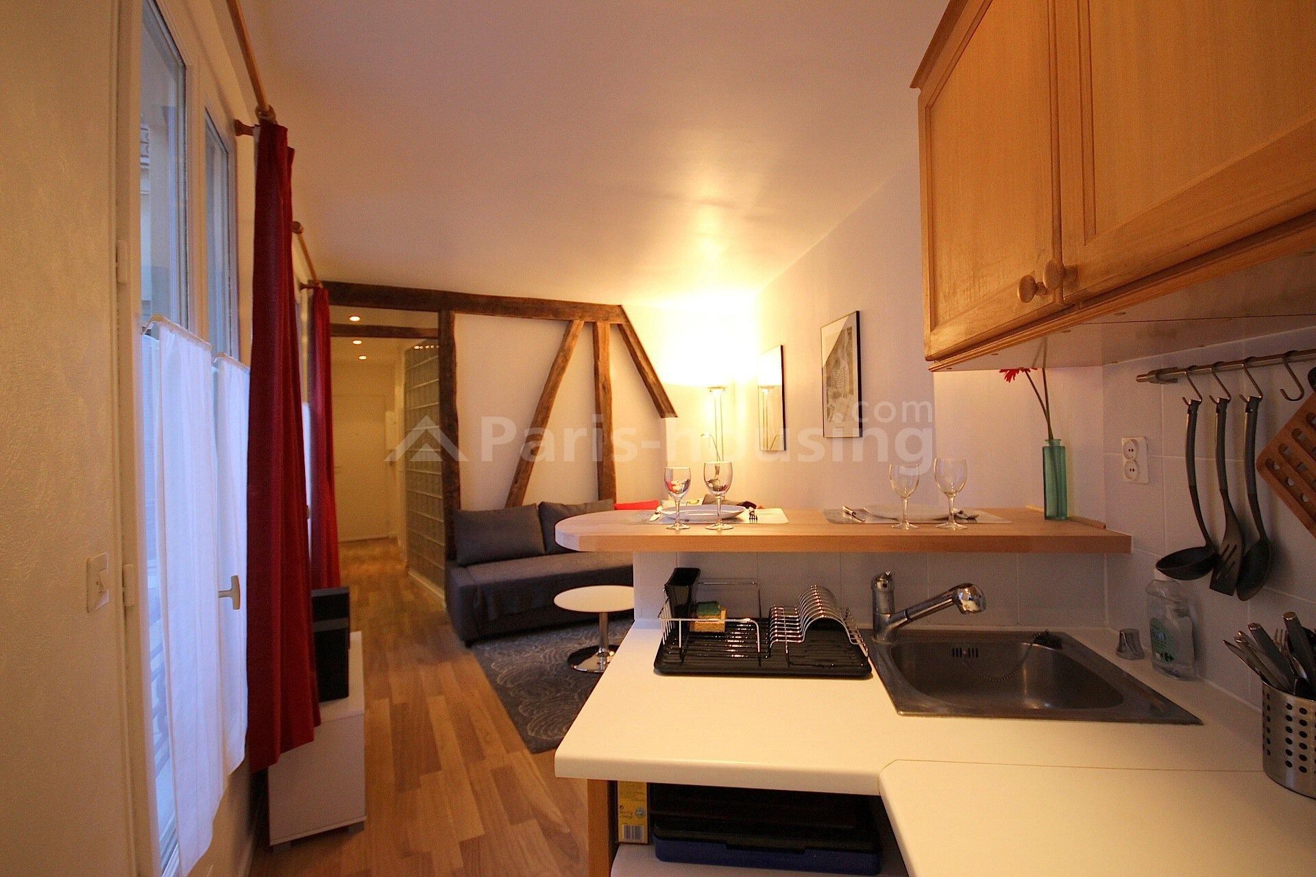 Apartment for rent furnished, Paris 7ème, 1 bedroom, 32m2 - Ref: 141123 - Paris-housing - Image 4