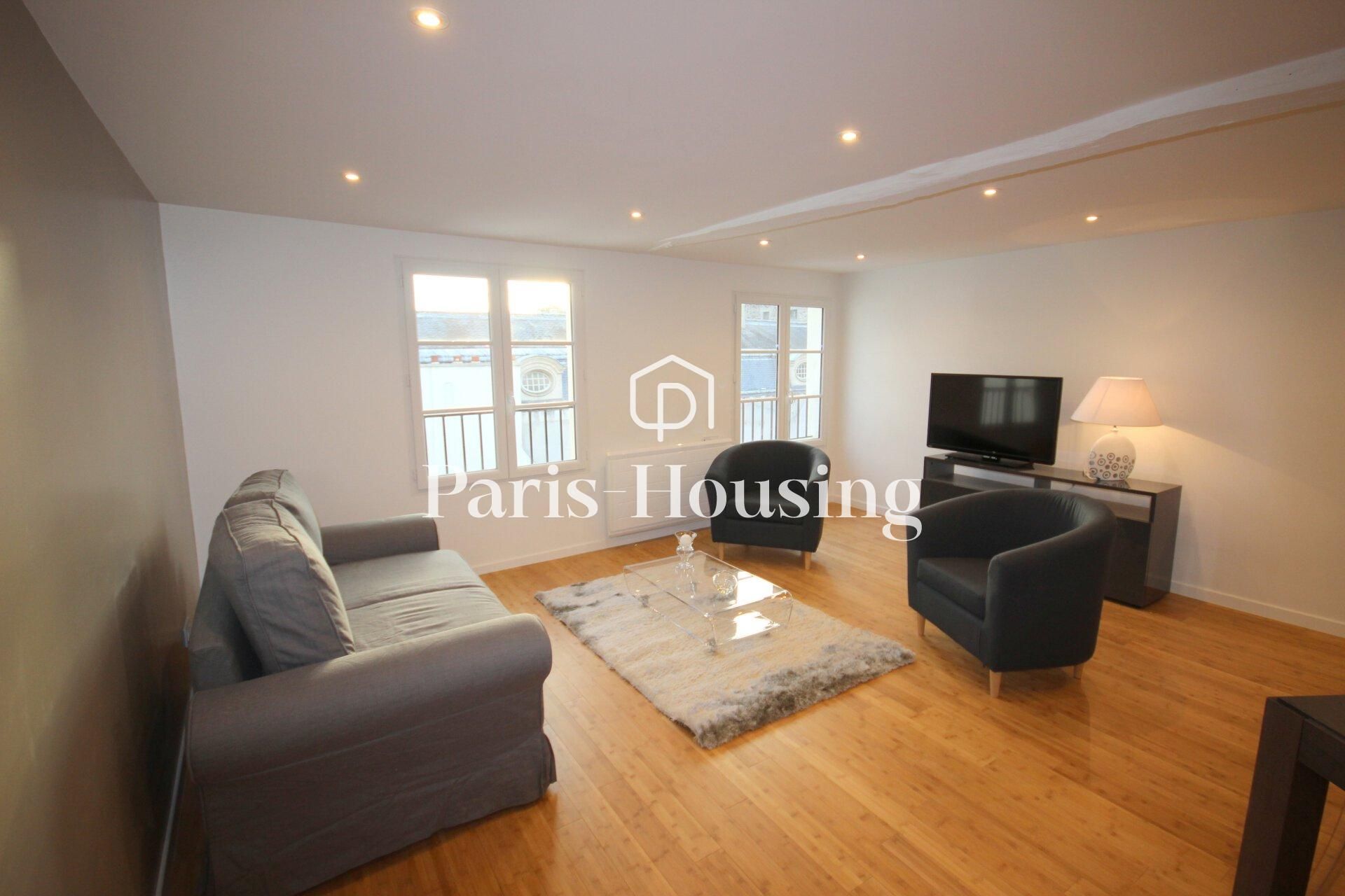 Location appartement meublé, Paris 4ème, 2 pièces, 53.62m2 - Ref: 150005 - Paris-housing - Image 2