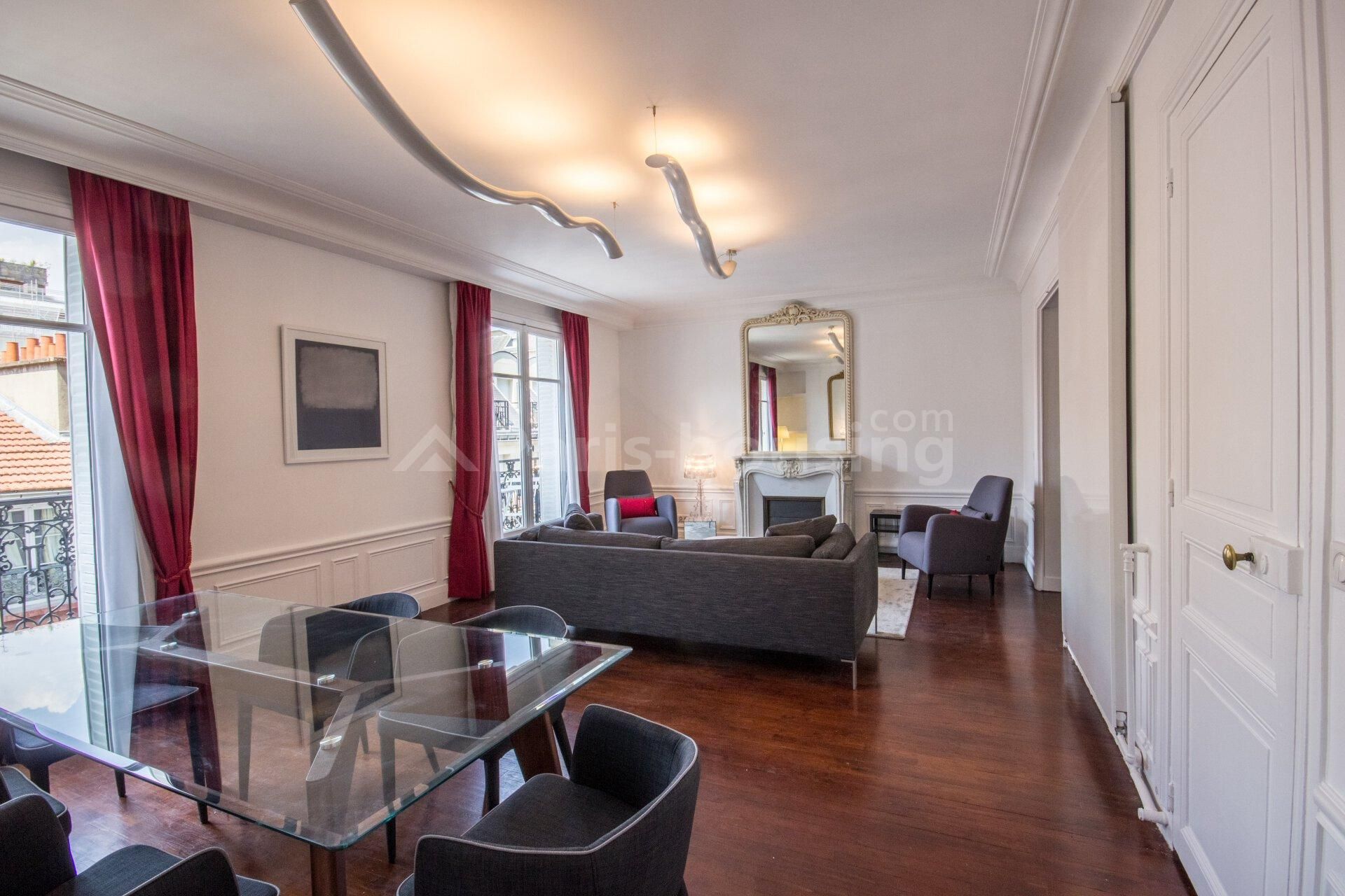 Location appartement meublé, Paris 16ème, 4 pièces, 87m2 - Ref: 150031 - Paris-housing - Image 1