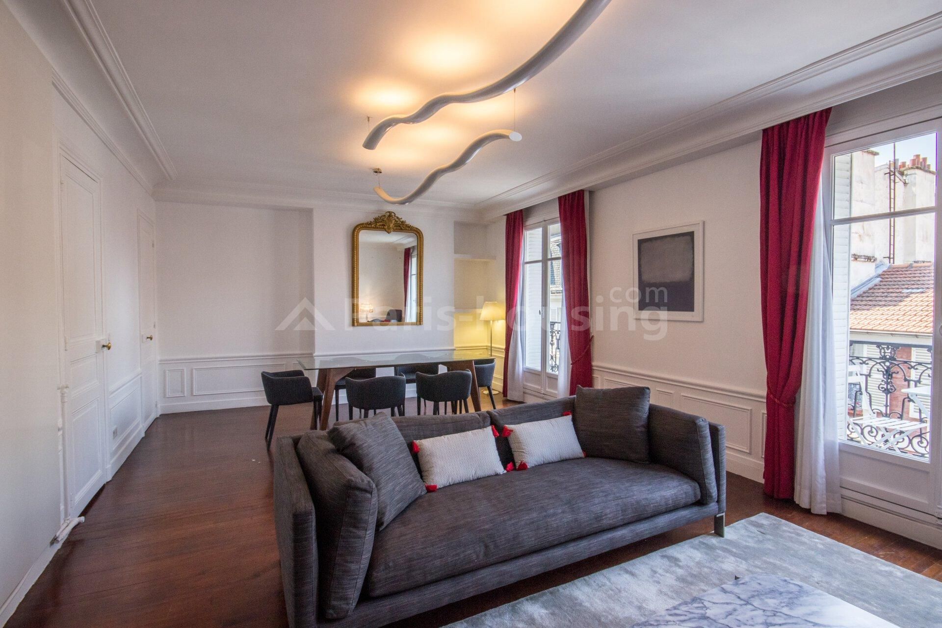 Location appartement meublé, Paris 16ème, 4 pièces, 87m2 - Ref: 150031 - Paris-housing - Image 2