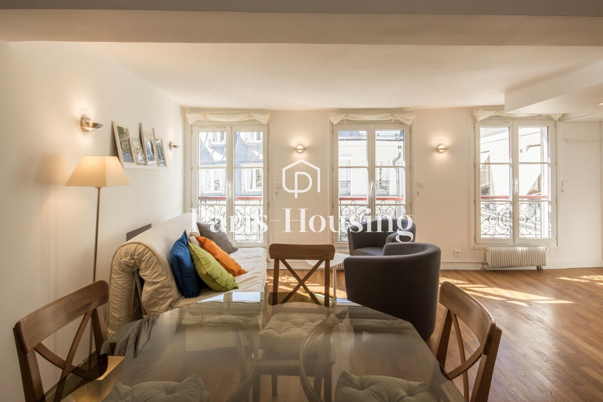 Location appartement meublé, Paris 9ème, 2 pièces, 37m2 - Ref: 150046 - Paris-housing - Image 2