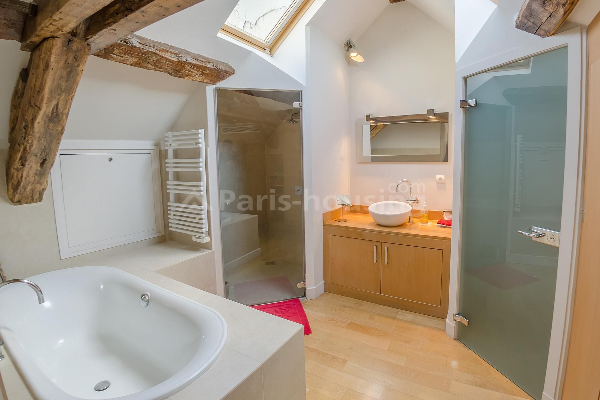Apartment for rent furnished, Paris 2ème, 3 bedrooms, 121.79m2 - Ref: 160069 - Paris-housing - Image 9