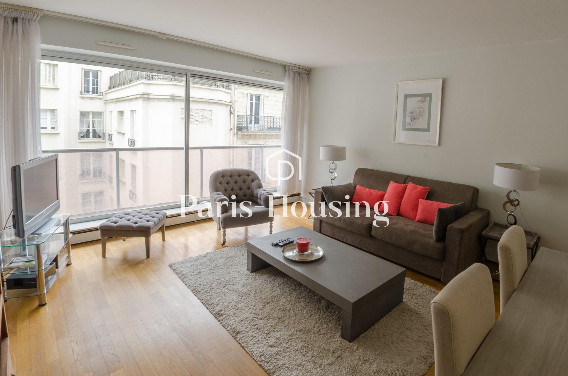 Apartment for rent furnished, Paris 16ème, 2 bedrooms, 67m2 - Ref: 160086 - Paris-housing - Image 2