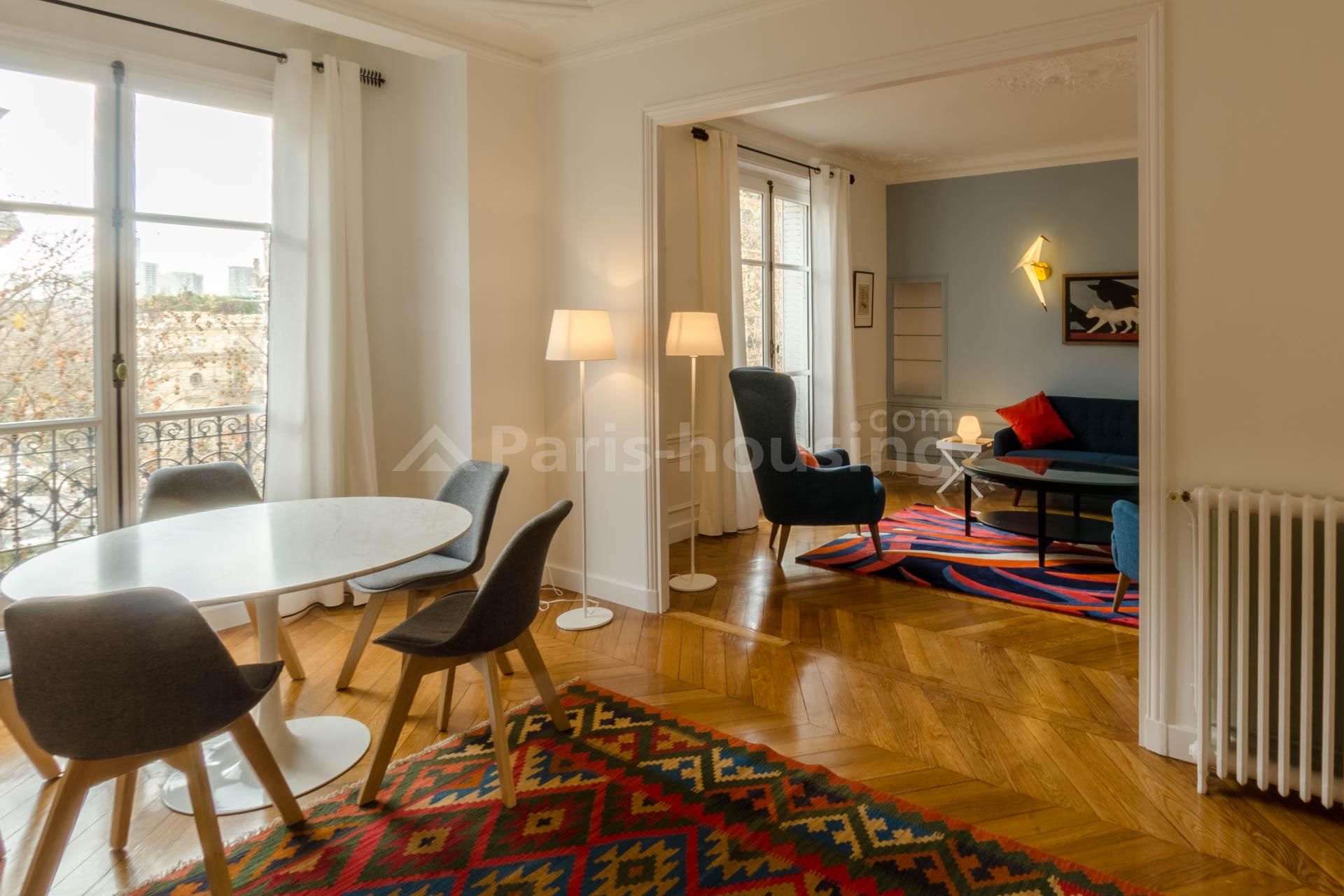 Apartment for rent furnished, Paris 7ème, 2 bedrooms, 83m2 - Ref: 170177 - Paris-housing - Image 3