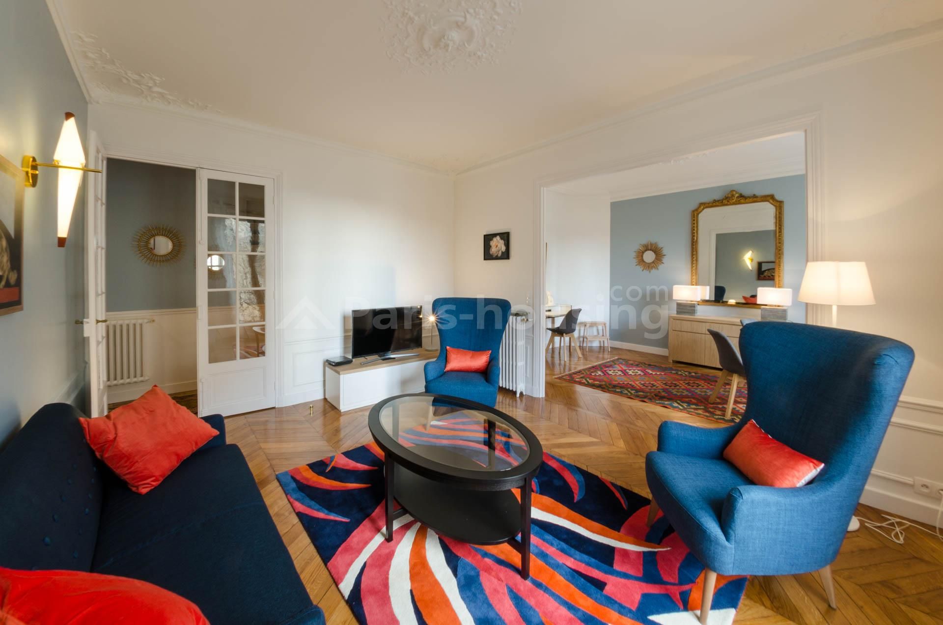 Apartment for rent furnished, Paris 7ème, 2 bedrooms, 83m2 - Ref: 170177 - Paris-housing - Image 4