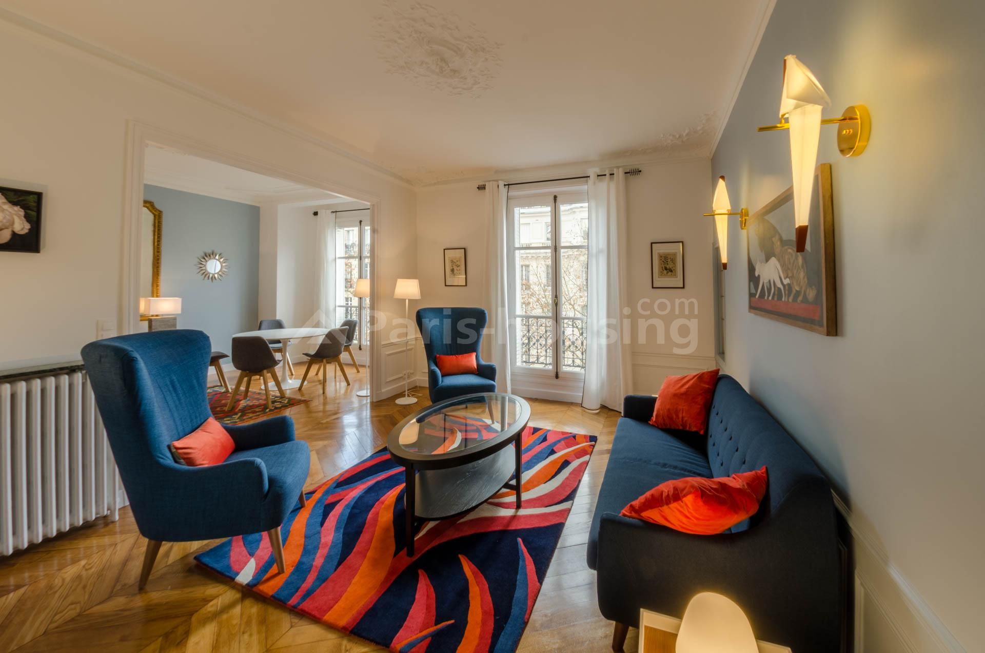 Apartment for rent furnished, Paris 7ème, 2 bedrooms, 83m2 - Ref: 170177 - Paris-housing - Image 5