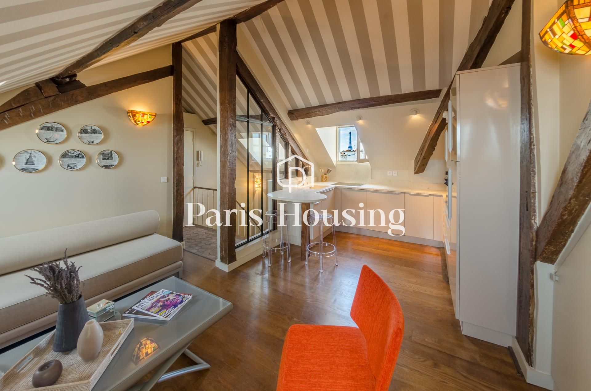 Apartment for rent furnished, Paris 6ème, 1 bedroom, 32.37m2 - Ref: 180220 - Paris-housing - Image 4