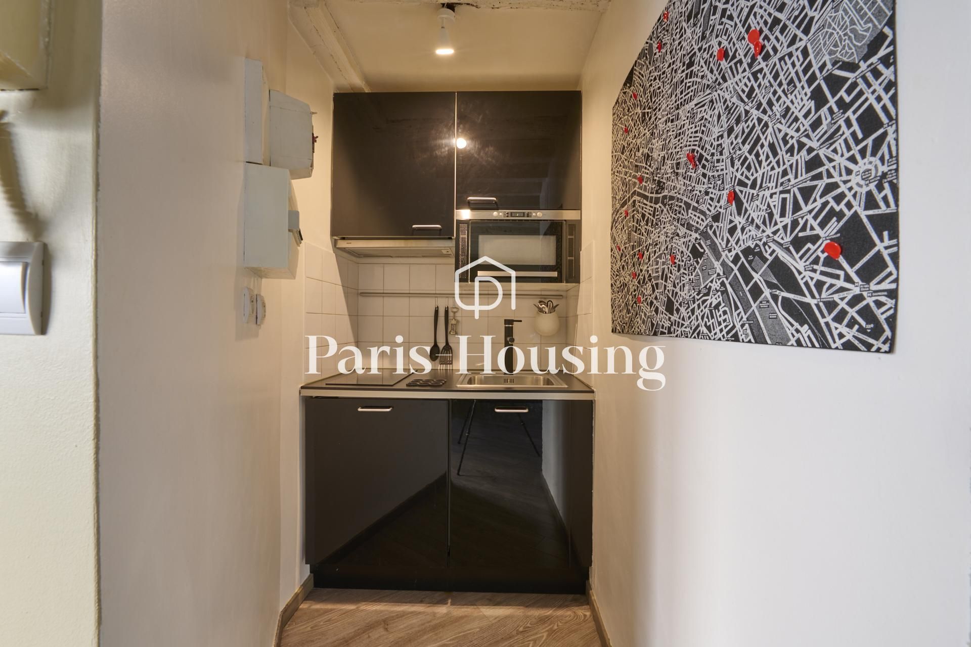 Location appartement meublé, Paris 4ème, 2 pièces, 27.29m2 - Ref: 180235 - Paris-housing - Image 5