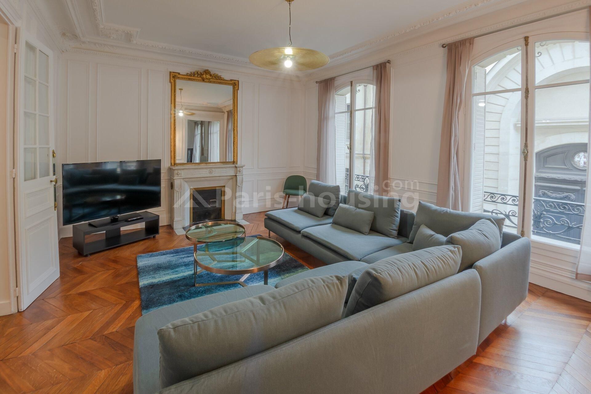 Apartment for rent furnished, Paris 6ème, 3 bedrooms, 123.84m2 - Ref: 180236 - Paris-housing - Image 1