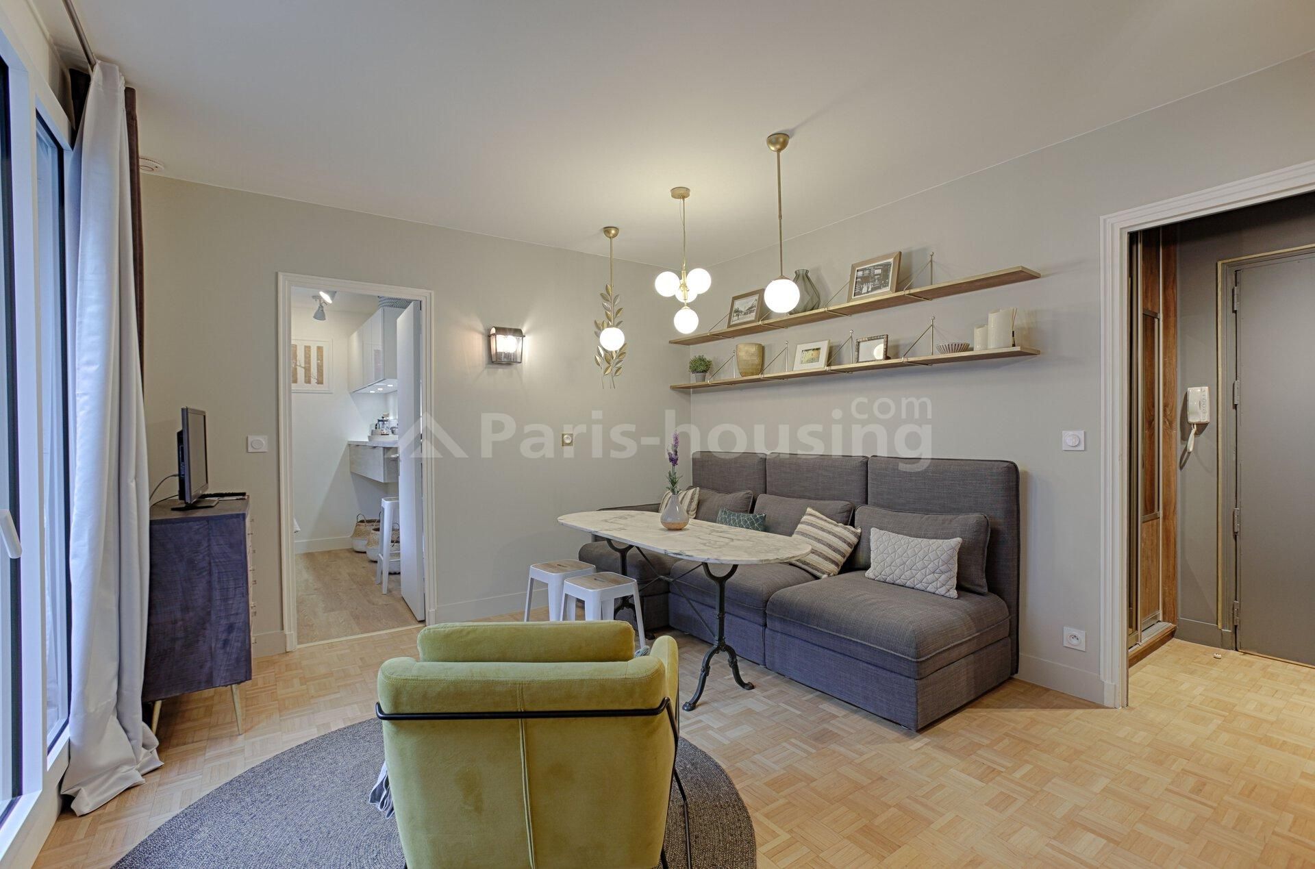 Location appartement meublé, Paris 7ème, 2 pièces, 34m2 - Ref: 180245 - Paris-housing - Image 4