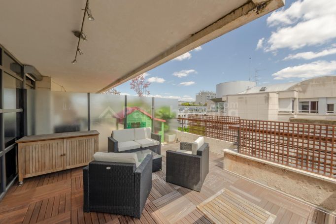 Rue Antonin Raynaud - Levallois-Perret - Hotel de Ville - Planchette