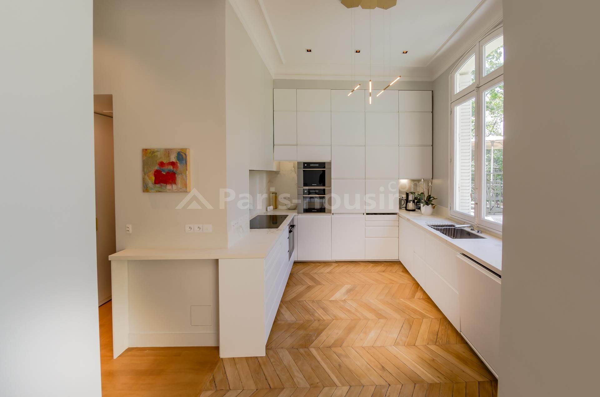 Apartment for rent furnished, Paris 17ème, 2 bedrooms, 122.35m2 - Ref: 190278 - Paris-housing - Image 7