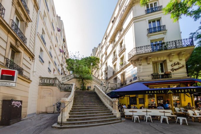 Rue du Mont Cenis - Paris 18ème Butte-Montmartre - Montmartre