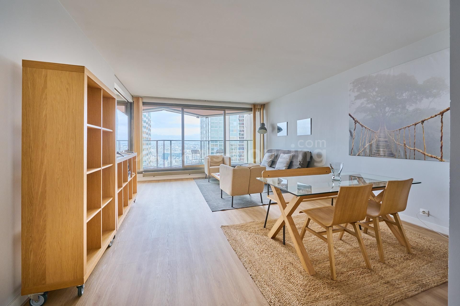 Apartment for rent furnished, Paris 15ème, 1 bedroom, 71.05m2 - Ref: 190299 - Paris-housing - Image 2