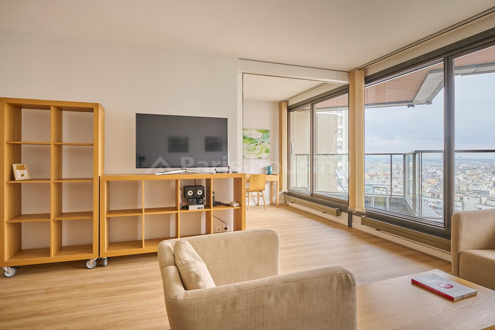 Apartment for rent furnished, Paris 15ème, 1 bedroom, 71.05m2 - Ref: 190299 - Paris-housing - Image 7