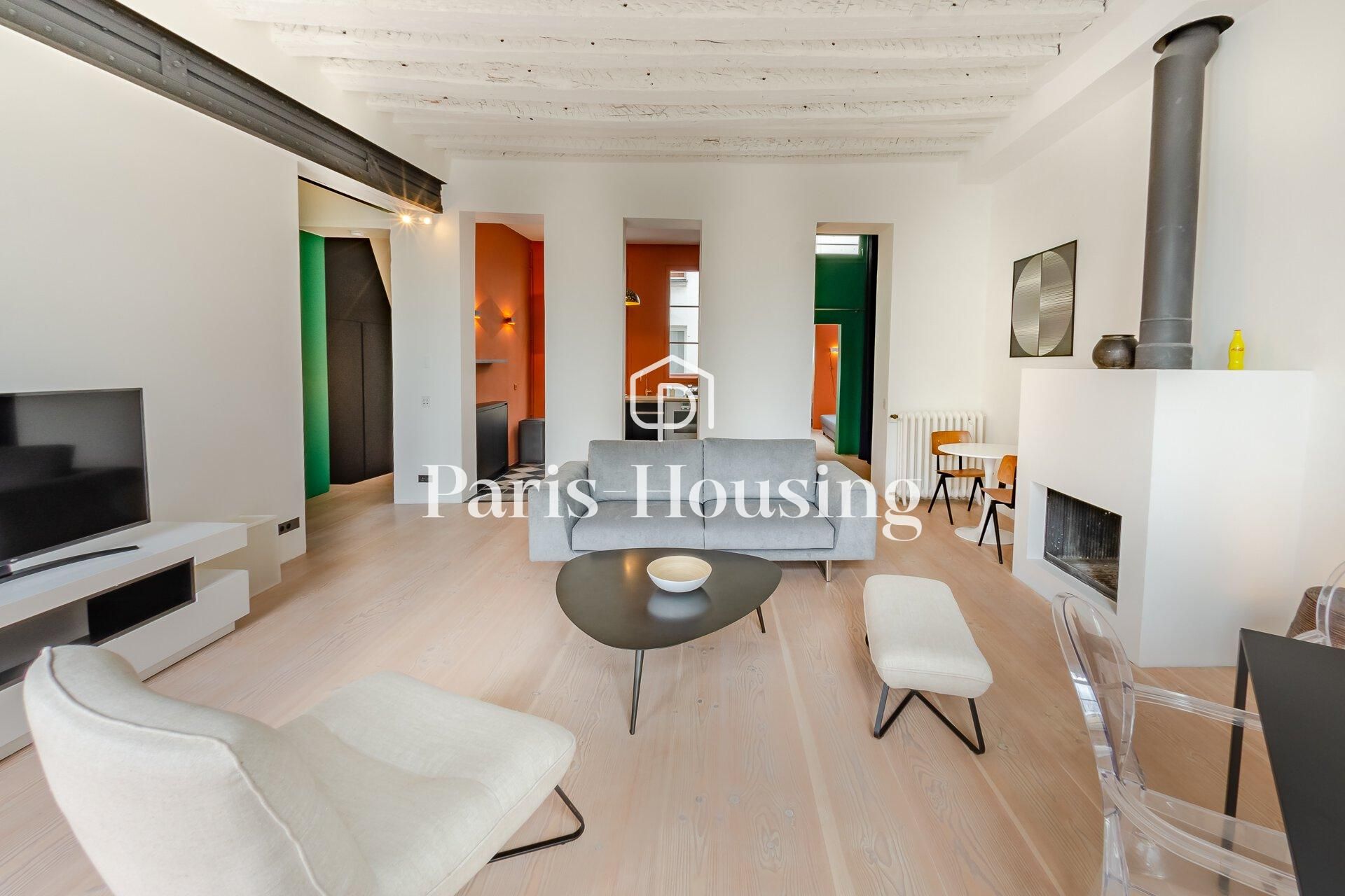 Apartment for rent furnished, Paris 3ème, 2 bedrooms, 85m2 - Ref: 200327 - Paris-housing - Image 3