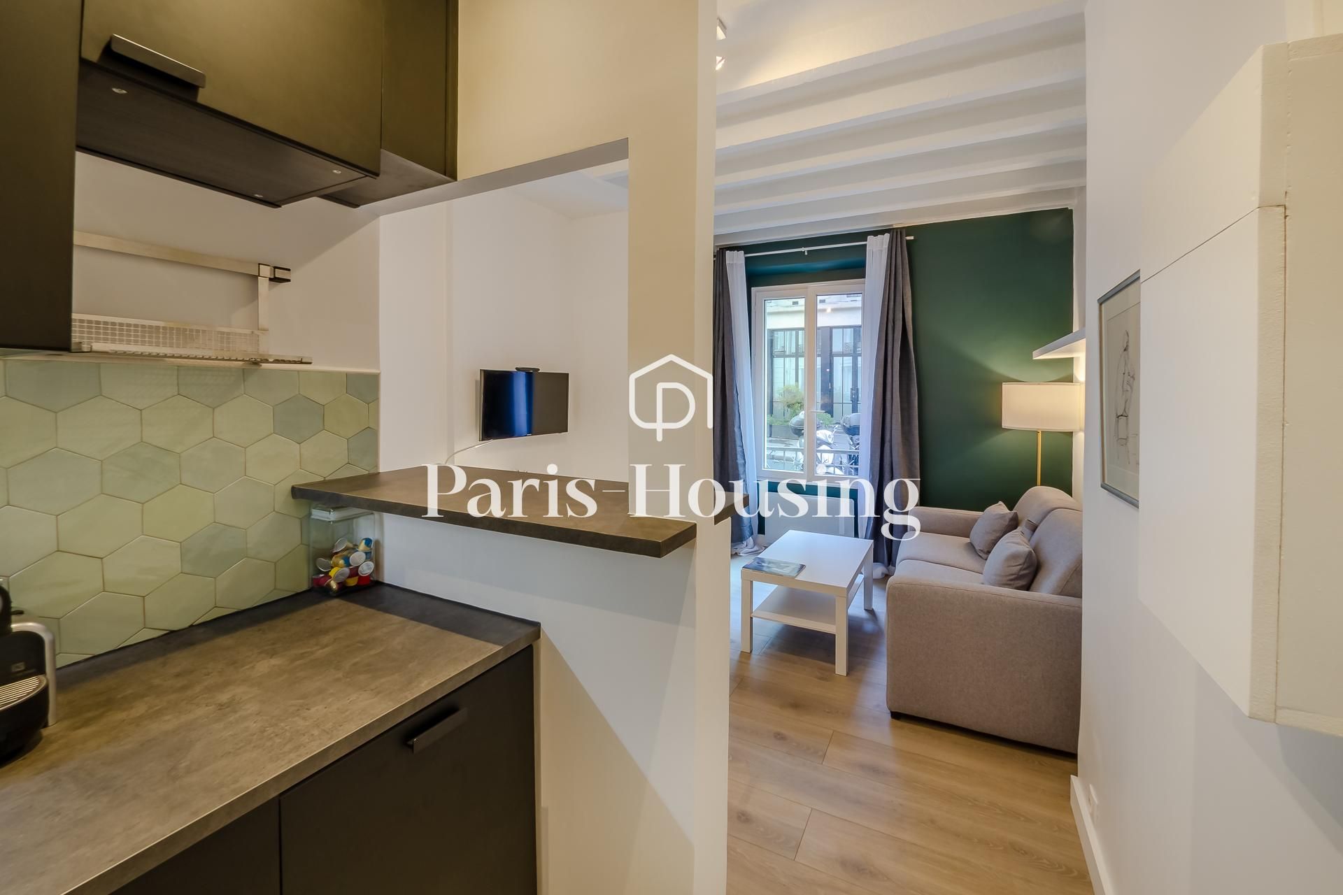 Studio for rent furnished, Paris 17ème, 1 room, 17.19m2 - Ref: 210374 - Paris-housing - Image 4