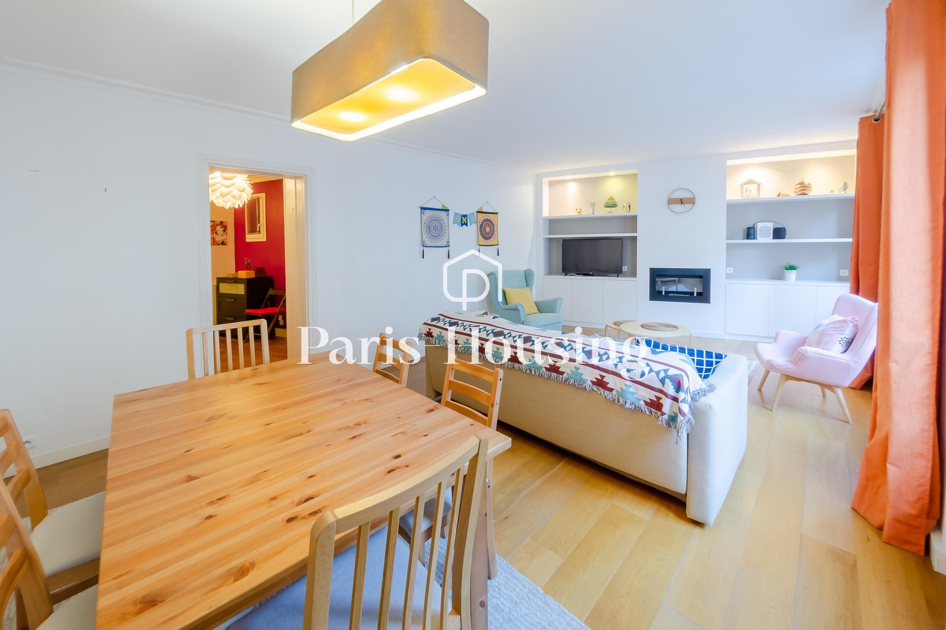 Location appartement meublé, Paris 17ème, 3 pièces, 71.8m2 - Ref: 210391 - Paris-housing - Image 2