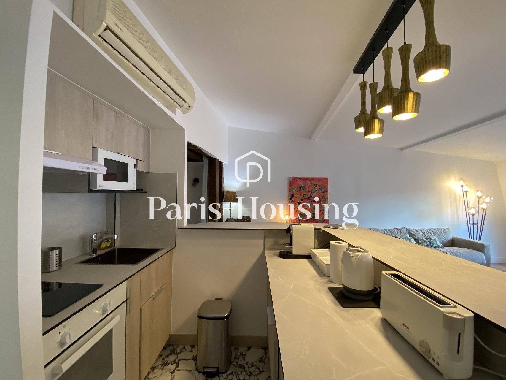 Location appartement meublé, Paris 3ème, 2 pièces, 38.5m2 - Ref: 210398 - Paris-housing - Image 3