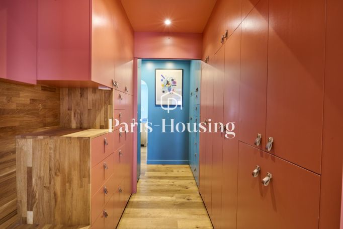 Type: Apartment for rent status: furnished, Paris 15ème, 3 bedrooms, 101.3 m² living area