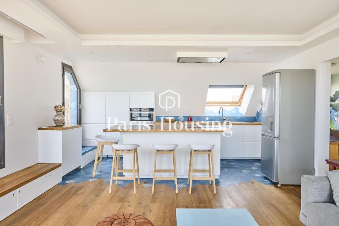 Location appartement , Paris 15ème, 4 pièces, 101.3m² surf. habitable