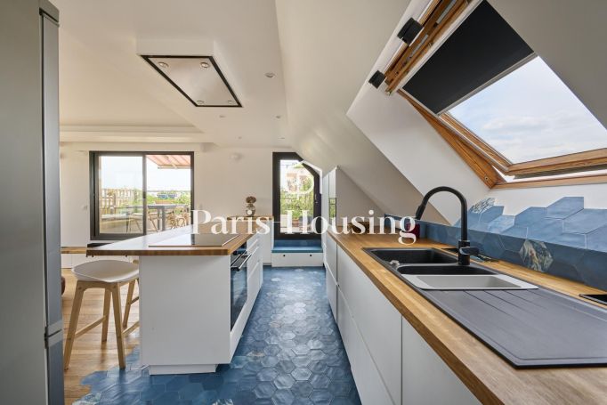 Location appartement , Paris 15ème, 4 pièces, 101.3m² surf. habitable