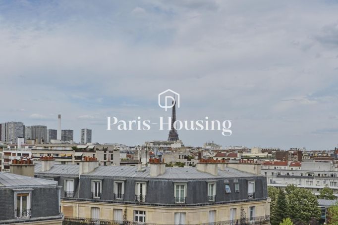 Type: Apartment for rent status: furnished, Paris 15ème, 3 bedrooms, 101.3 m² living area