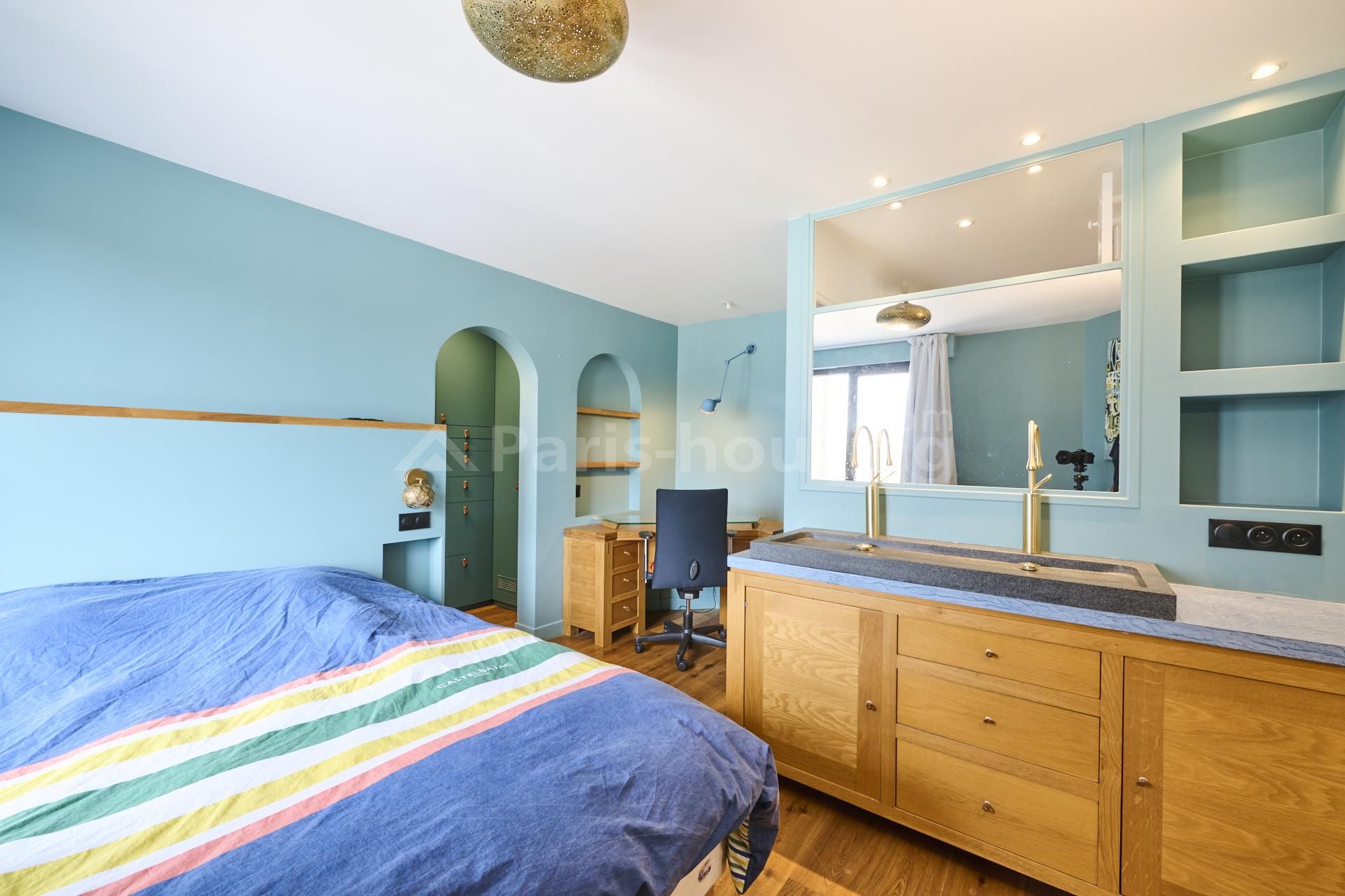 Apartment for rent furnished, Paris 15ème, 3 bedrooms, 101.3m2 - Ref: 220413 - Paris-housing - Image 10