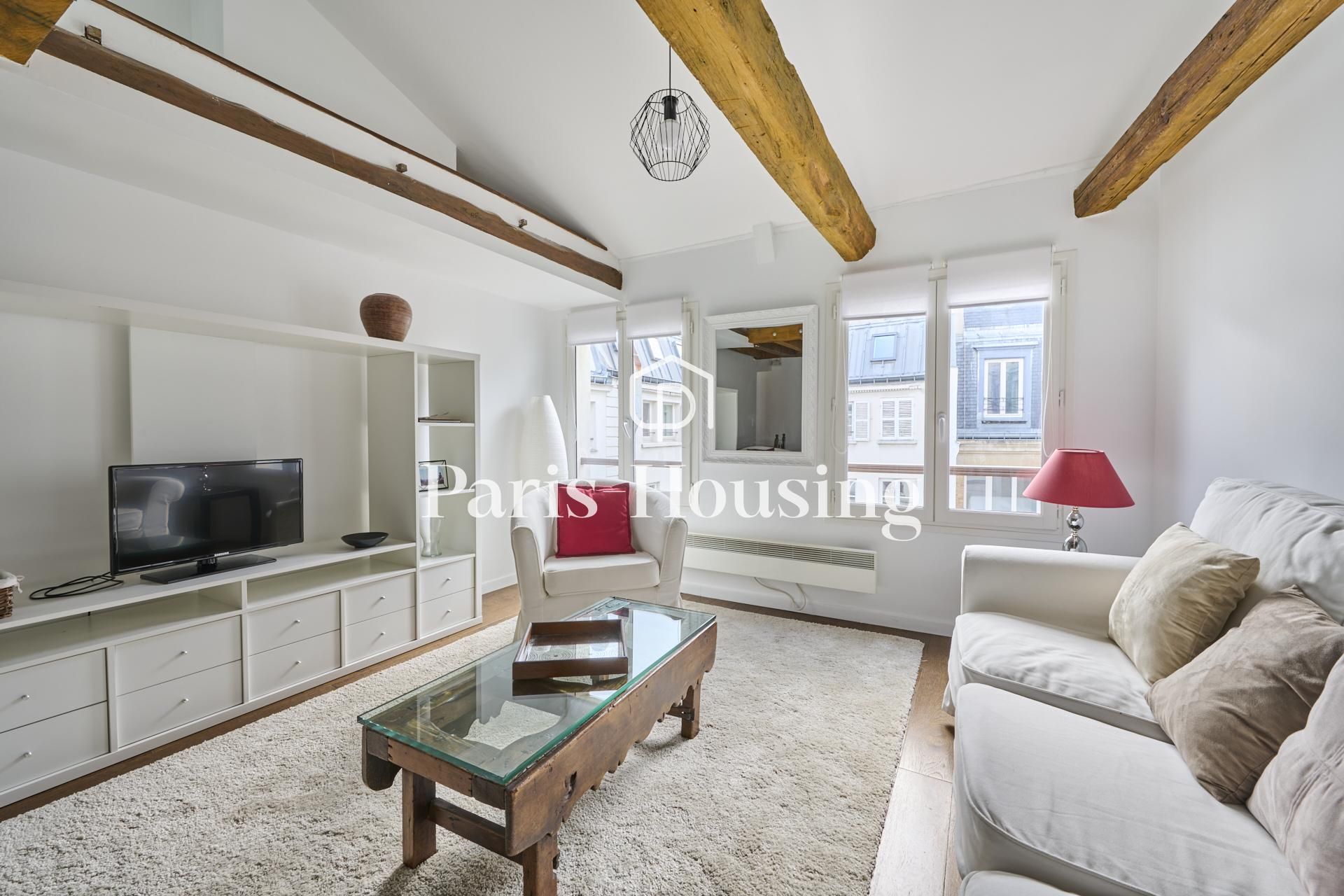 Apartment for rent furnished, Paris 2ème, 1 bedroom, 48.71m2 - Ref: 220428 - Paris-housing - Image 2