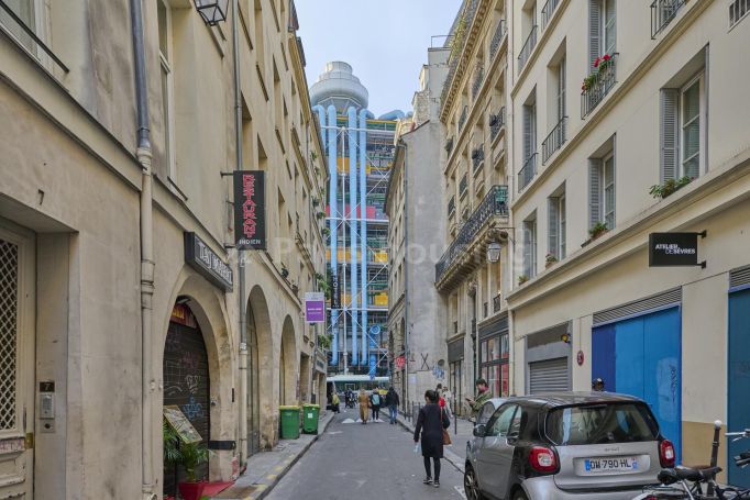 Rue Simon le Franc - Paris 4ème Hôtel-de-Ville - Saint - Merri