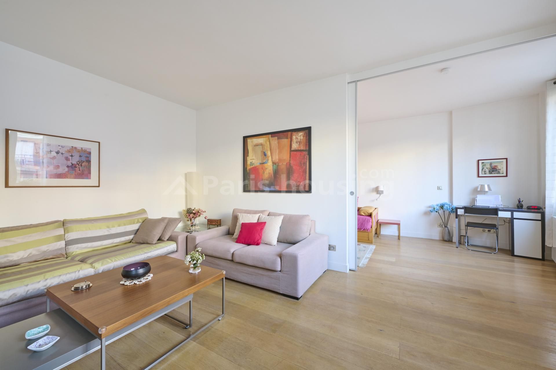 Location appartement meublé, Paris 16ème, 3 pièces, 70m2 - Ref: 230437 - Paris-housing - Image 8