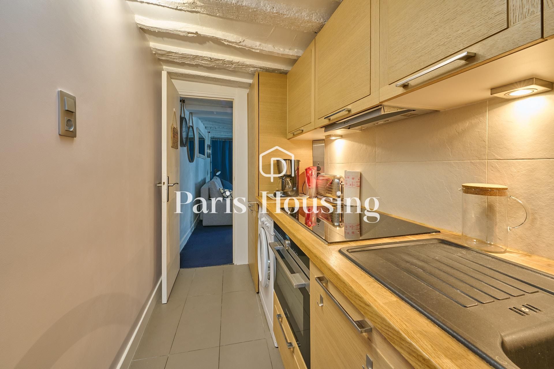 Location studio meublé, Paris 2ème, 1 pièce, 32.66m2 - Ref: 230459 - Paris-housing - Image 5