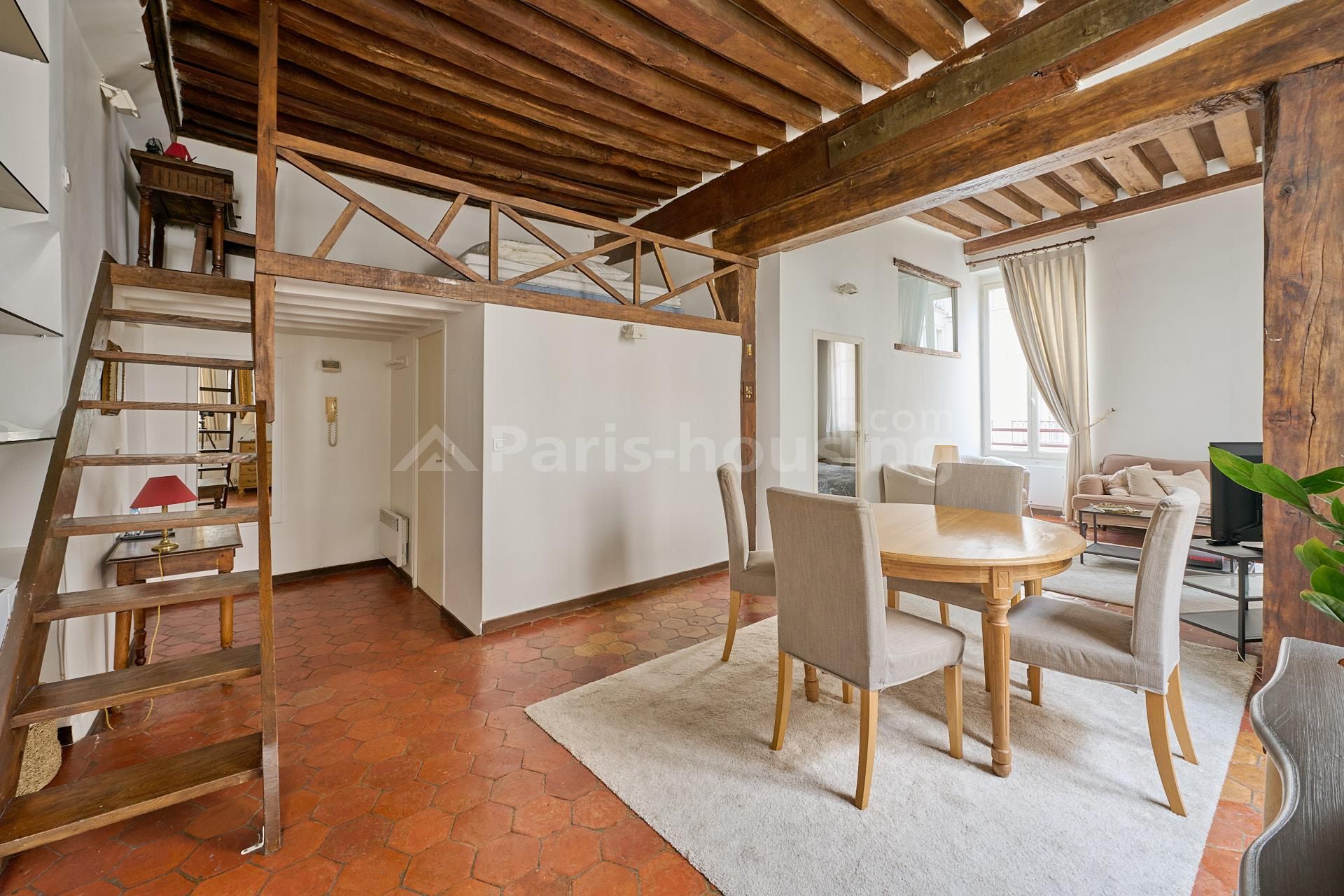 Location appartement meublé, Paris 3ème, 2 pièces, 54.31m2 - Ref: 230463 - Paris-housing - Image 3