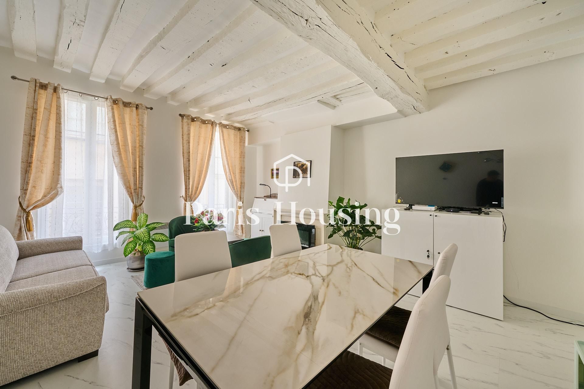 Location appartement meublé, Paris 1er, 2 pièces, 57.81m2 - Ref: 240488 - Paris-housing - Image 2