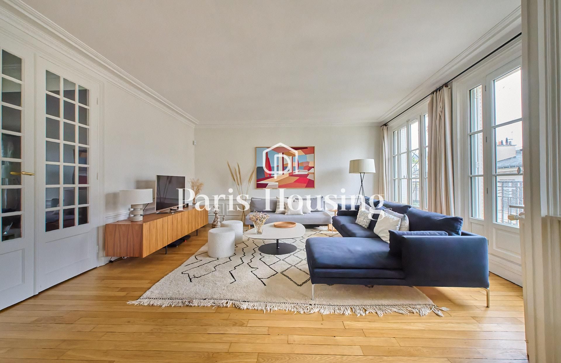 Apartment for rent furnished, Paris 17ème, 4 bedrooms, 142.03m2 - Ref: 240494 - Paris-housing - Image 2