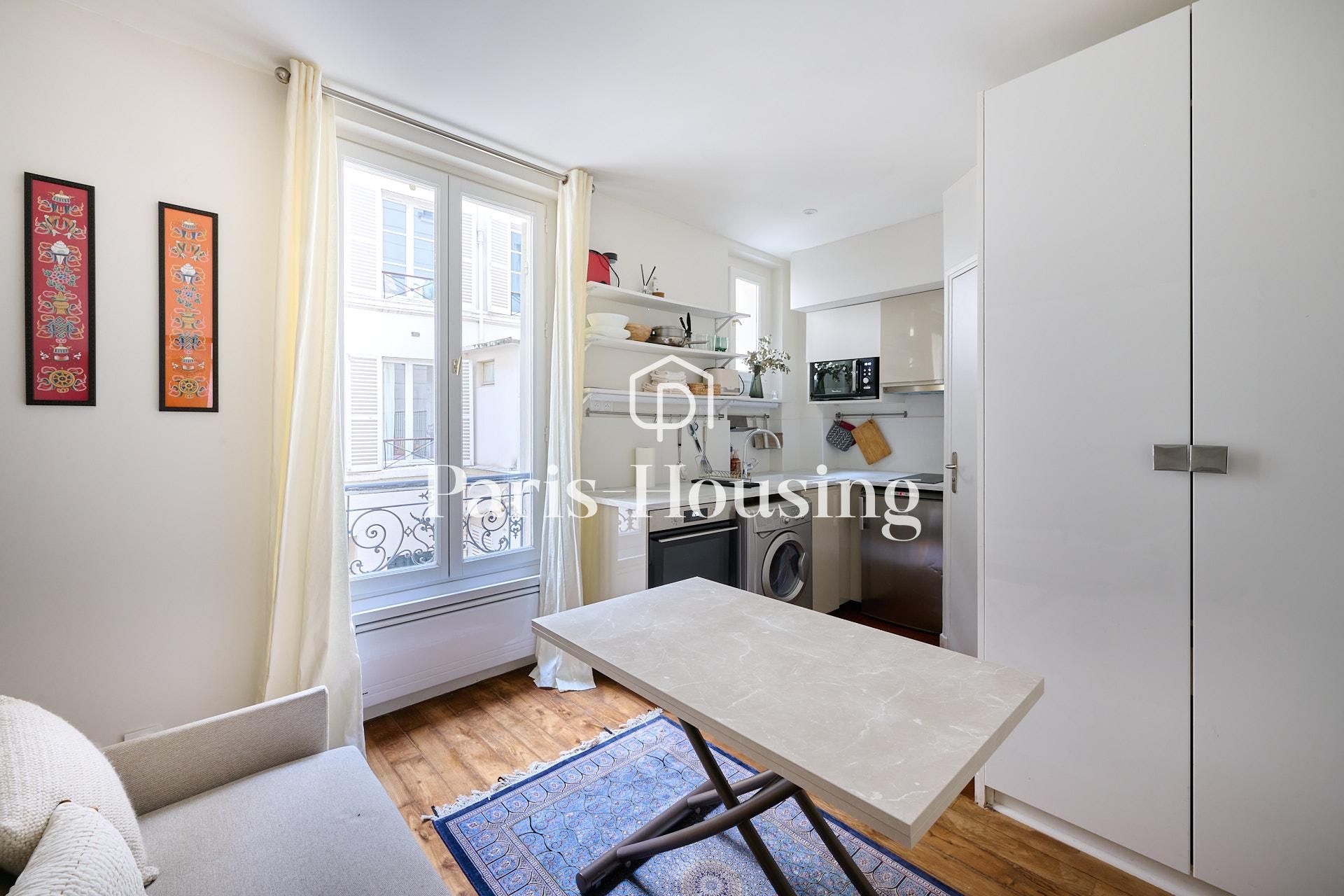 Location studio meublé, Paris 6ème, 1 pièce, 14.11m2 - Ref: 260542 - Paris-housing - Image 2